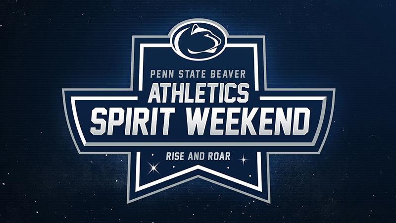 Penn State Beaver Athletics Spirit Weekend logo