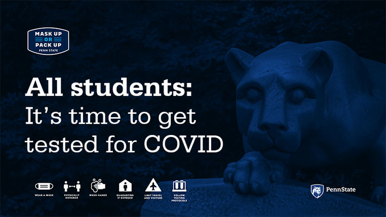 All students: It's time to get tested for COVID