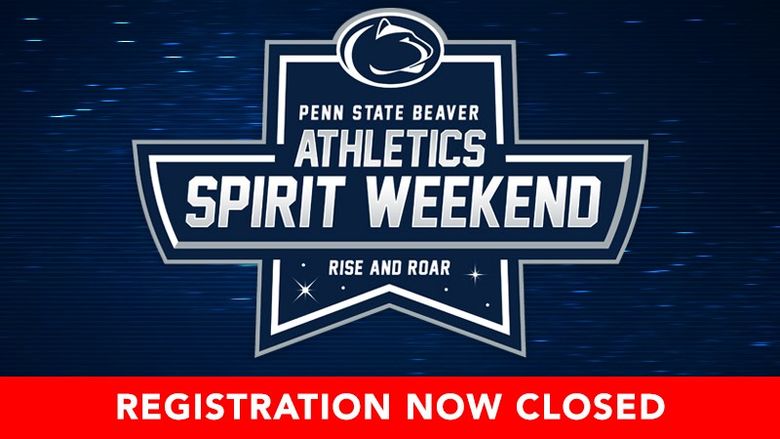 Spirit weekend registration closed