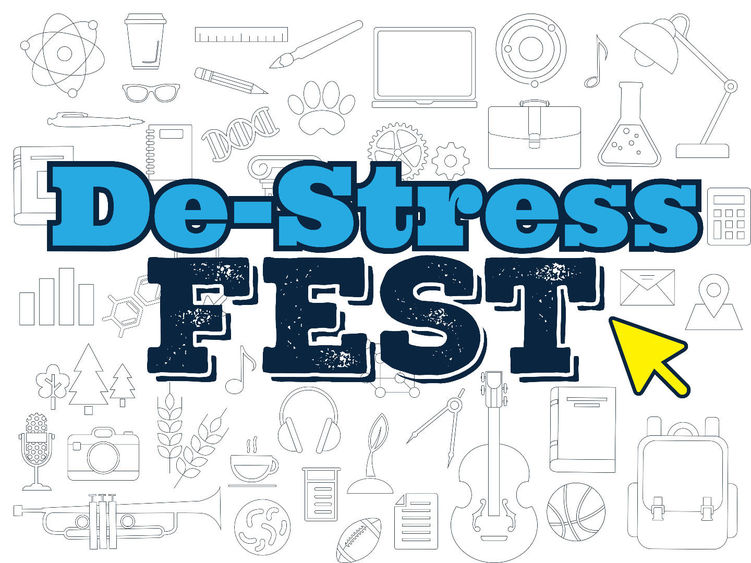 De-stess Fest graphic