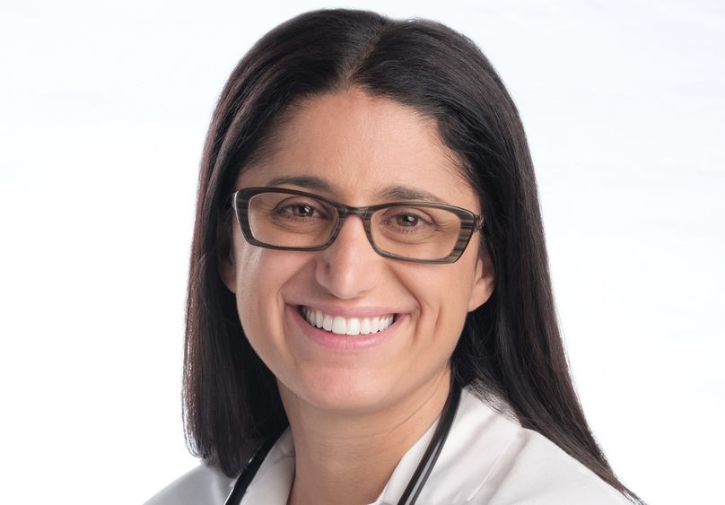 A portrait of Dr. Mona Hanna-Attisha, the pediatrician who exposed the Flint water crisis.